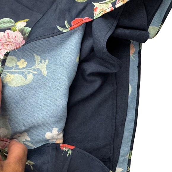 Keepsake The Label for Me Navy/Floral Summer Beach Playsuit Romper Women size M - Picture 9 of 13